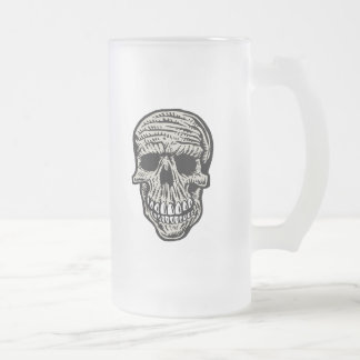 skalle frostat ölglas