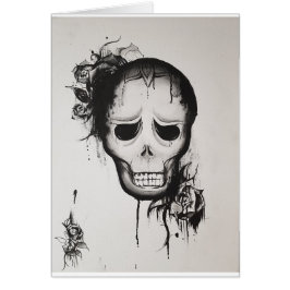 Skalle Hälsningskort