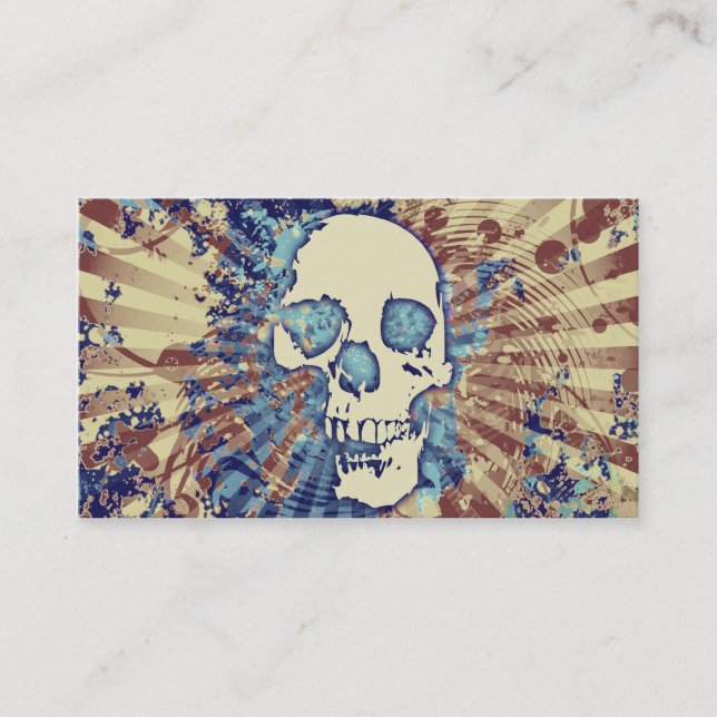 skalle hög-fi visitkort (Framsida)