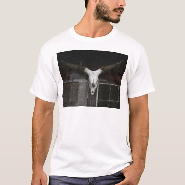 Skalle & Horns Tee Shirt (Framsida)