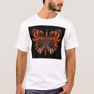 skalle i fjärilen #04 t shirt