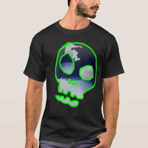 Skalle inverterade Parkour Tee Shirt