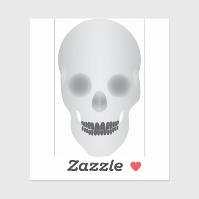 Skalle Klistermärken (Ark)