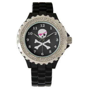 Skalle och Crossbones Armbandsur