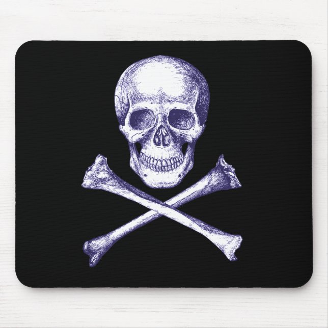 Skalle och Crossbones Musmatta (Framsidan)