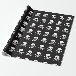 Skalle och Crossbones Presentpapper