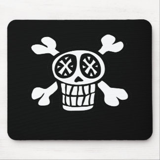 skalle och crossbonesmousepad musmatta