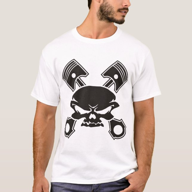 Skalle- och korpistonger tee (Framsida)