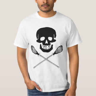 Skalle och LacrossepinneT-tröja Tee Shirt