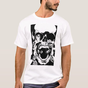 Skalle och ringar tee shirt
