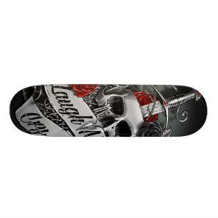 Skalle och ro skateboard bräda 20,5 cm