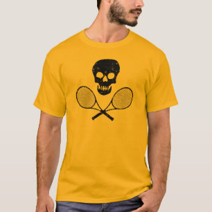 Skalle- och tennisRacquets T Shirt