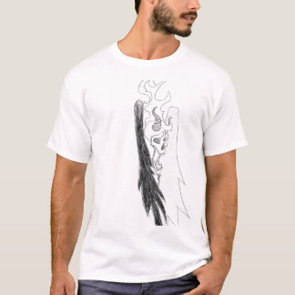 skalle och vingar t shirt
