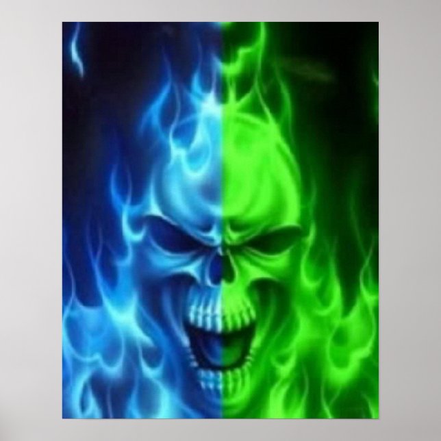 skalle poster (Framsidan)