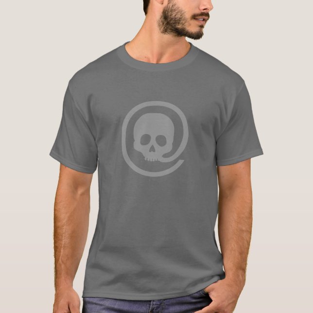 Skalle @skull t-shirt (Framsida)