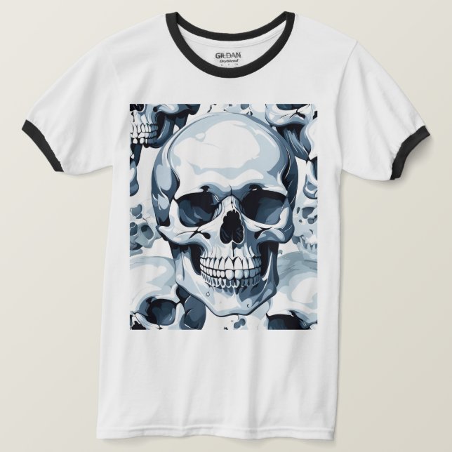 skalle T-shirt (Design framsida)