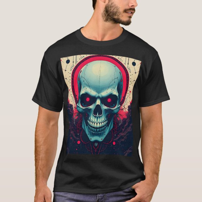 Skalle T Shirt (Framsida)