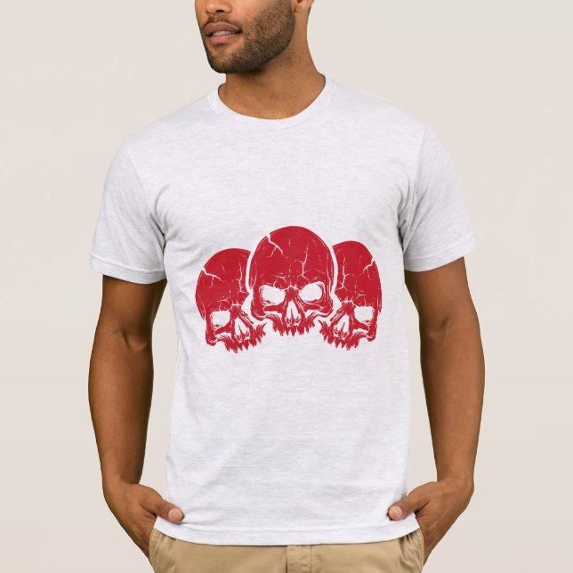 Skalle T Shirt (Framsida)