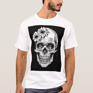 skalle t shirt