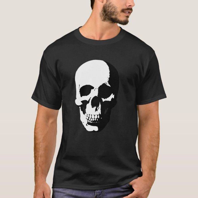 skalle tee shirt (Framsida)