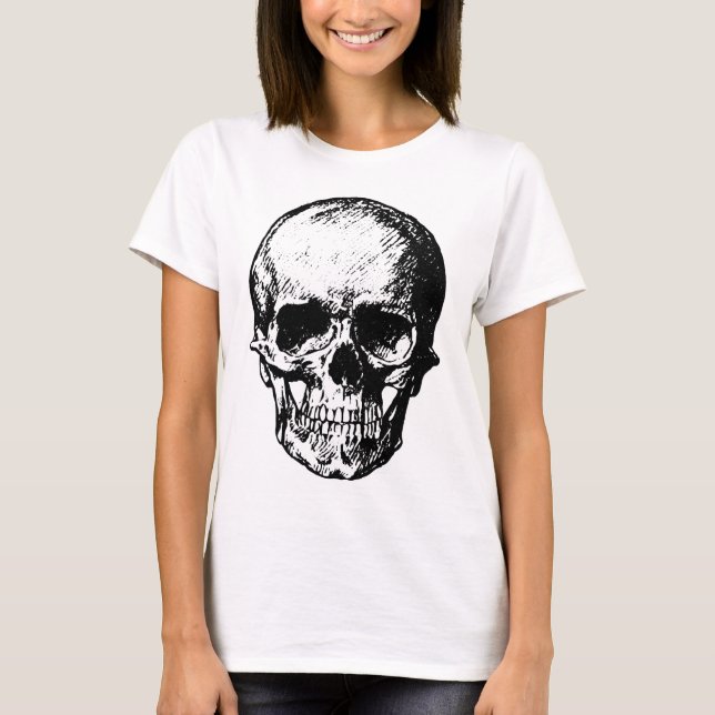 Skalle Tee Shirt (Framsida)