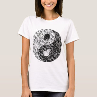 Skalle Yin Yang T Shirt