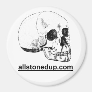 Skalleallstonedup Magnet