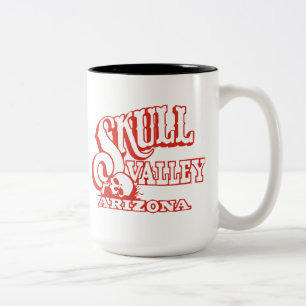 Skalledal, Arizona Två-Tonad Mugg