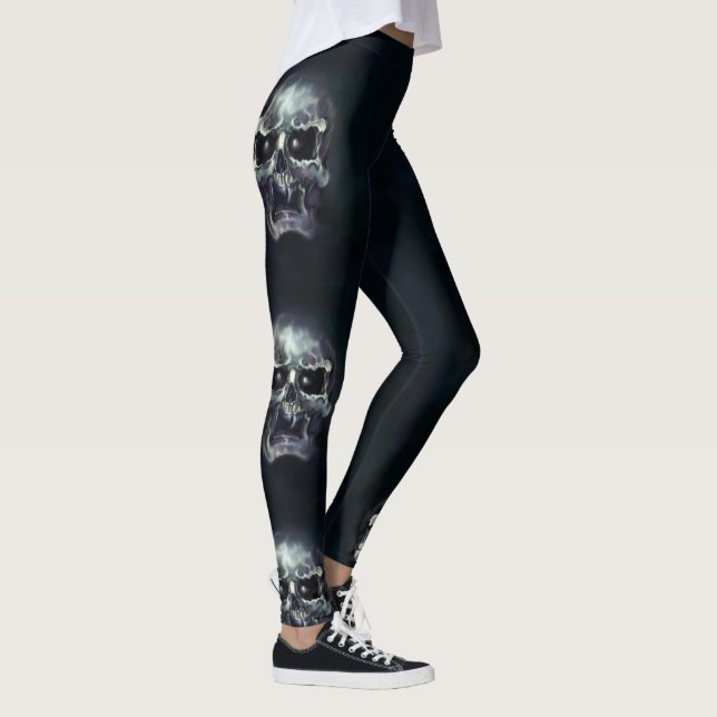 Skalledamasker Leggings (Höger)