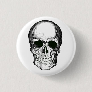 Skalleemblem Knapp