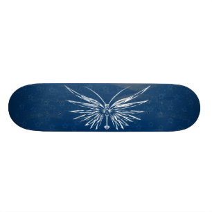 SkallefjärilsSkateboard Old School Skateboard Bräda 21,6 Cm