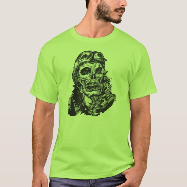 Skalleflygare Tee Shirt (Framsida)