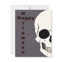 SkalleHalloween inbjudan