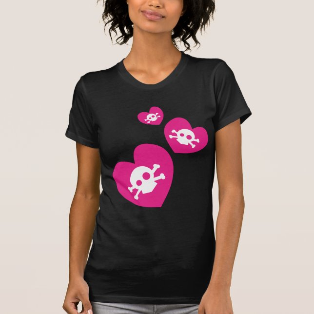 skallehjärtatrio tee (Framsida)