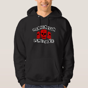 skallehoodie munkjacka