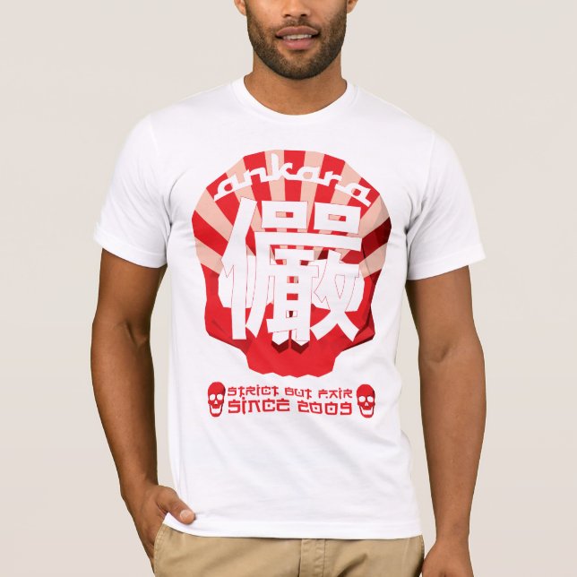 SkalleJapan tema T-shirt (Framsida)