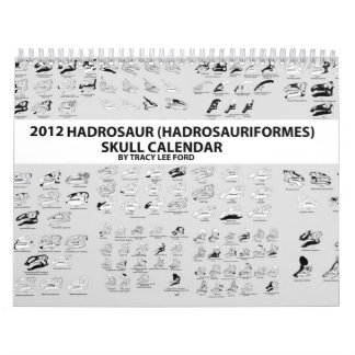 SKALLEKALENDER 2012 FÖR HADROSAUR KALENDER