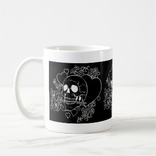 Skallekärlek - döskallar, ro och hjärtor vid Al Kaffemugg