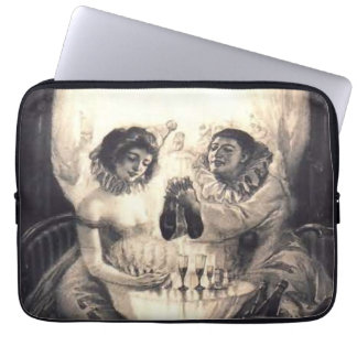 Skallekärlek, optisk illusion 13" laptop sleeve