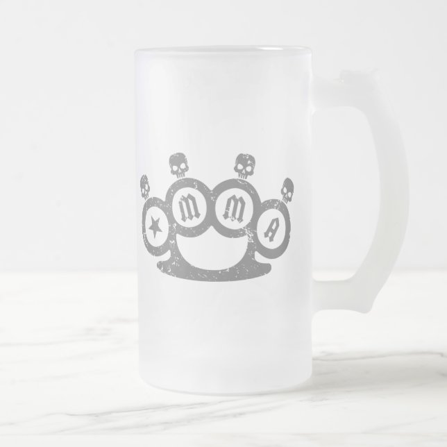 Skalleknogar Frostat Ölglas (Höger)