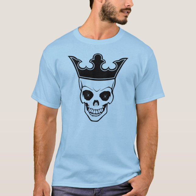 Skallekungmanar Tshirt för logotyp Tee (Framsida)
