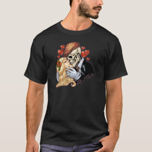 Skallekyss med hjärtor och ro vid Al Rio T Shirt