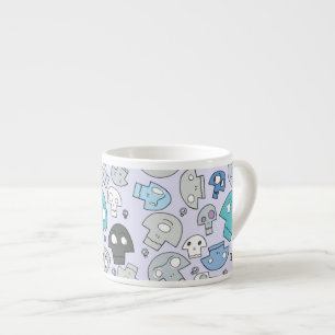 Skallemönster Espressomugg