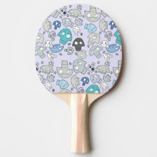 Skallemönster Pingisracket