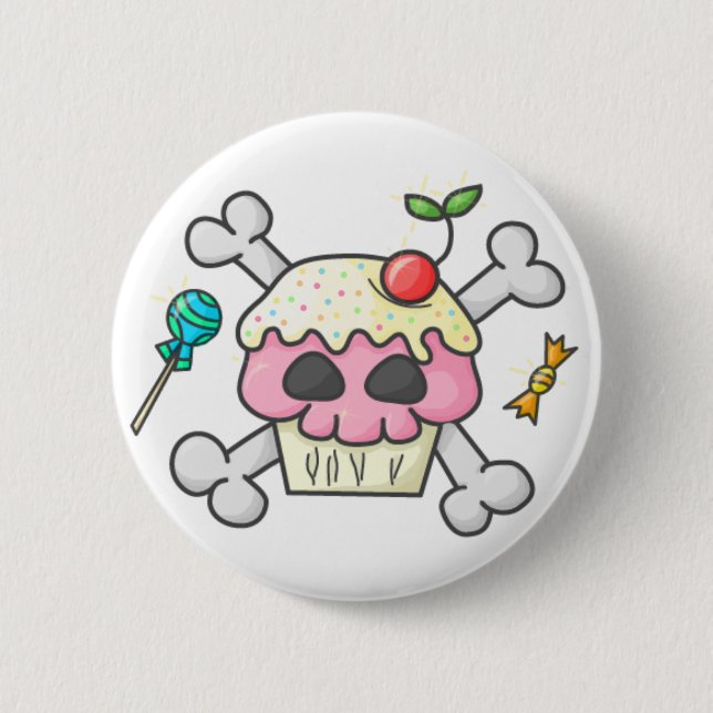 Skallemuffinen knäppas knapp (Framsida)