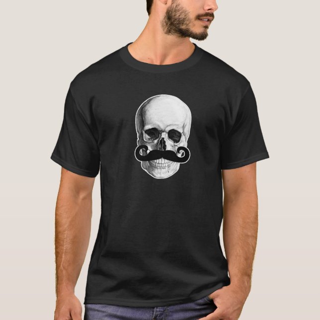 Skallemustaschskjorta Tröja (Framsida)
