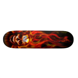 Skallen avfyrar skridskodäcket old school skateboard bräda 21,6 cm