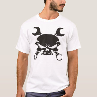 Skallen och kor rycker häftig t-shirt