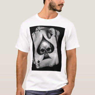 Skalleöverdängare av spadeT-tröja T-shirt