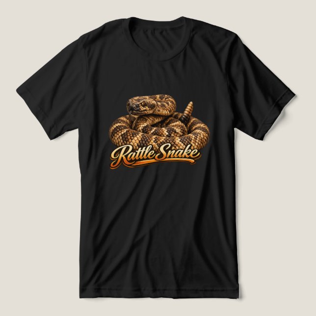 Skallerorm T Shirt (Design Framsida)